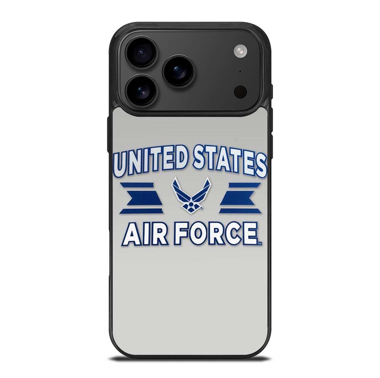 UNITED STATES US AIR FORCE LOGO iPhone 17 Pro Max Case Cover