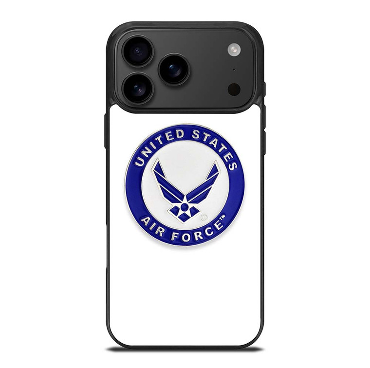 US AIR FORCE UNITED STATES LOGO iPhone 17 Pro Max Case Cover