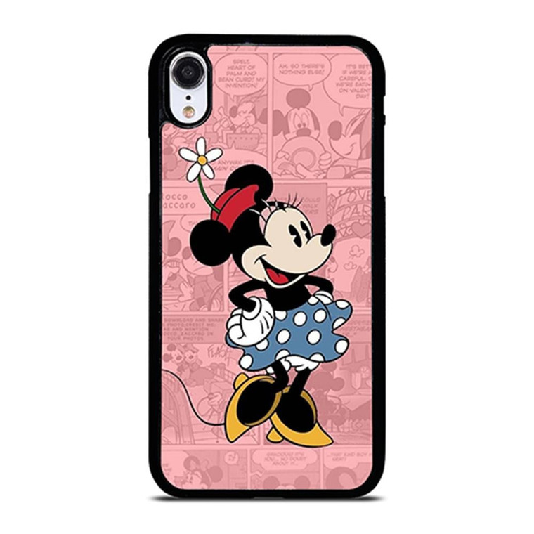 MINNIE MOUSE DISNEY COMIC iPhone XR Case Cover