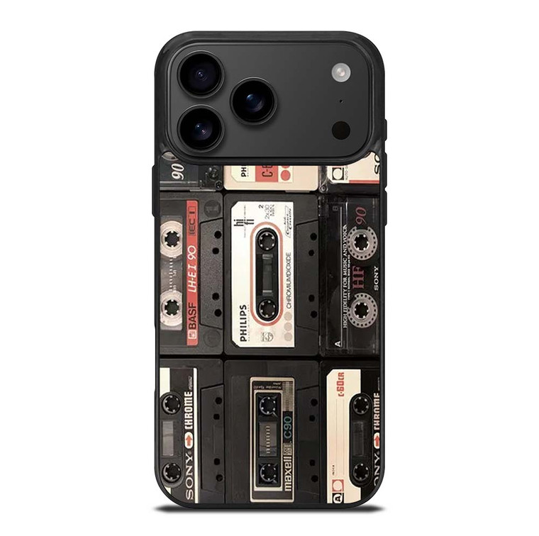 VINTAGE MIXTAPE COLLAGE iPhone 17 Pro Max Case Cover