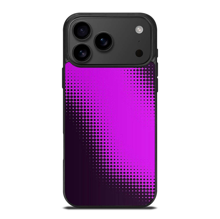VIOLET HALFTONE PATTERN iPhone 17 Pro Max Case Cover