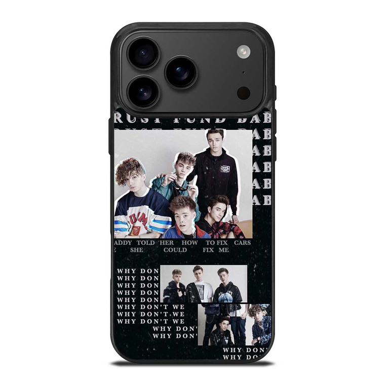 WHY DON'T WE 3 iPhone 17 Pro Max Case Cover