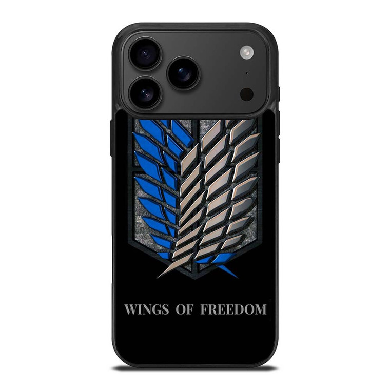 WINGS OF FREEDOM AOT iPhone 17 Pro Max Case Cover