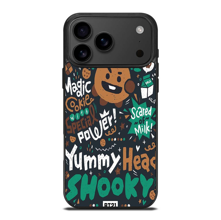 YUMMY HEAD SHOOKY BTS 21 iPhone 17 Pro Max Case Cover