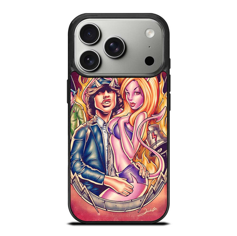 ACDC ROCK BAND iPhone 17 Pro Case Cover
