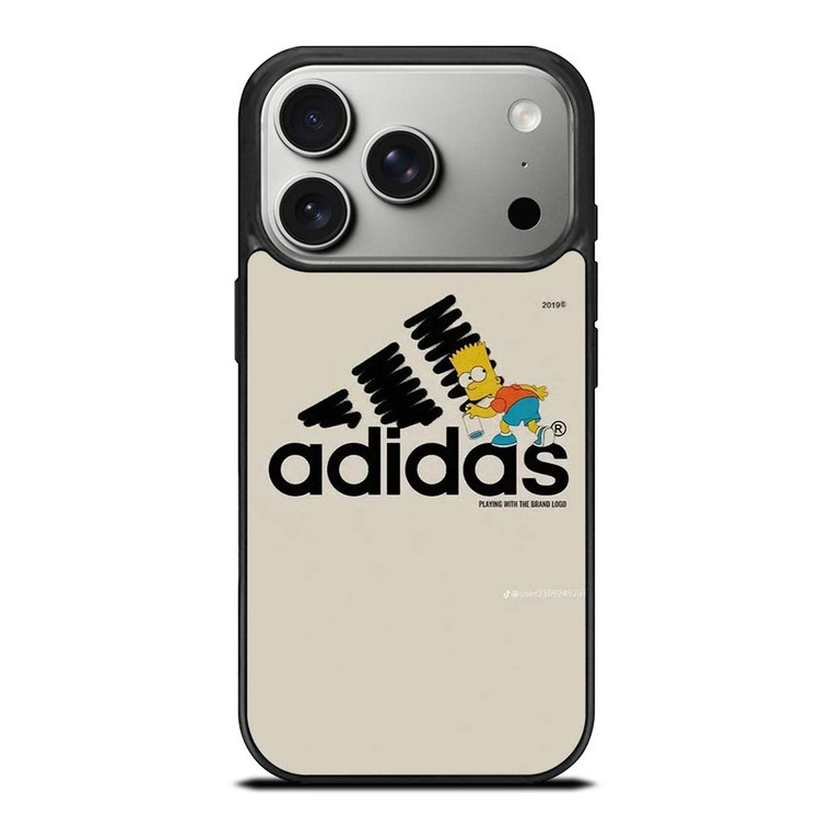 ADIDAS LOGO BART SIMPSONS iPhone 17 Pro Case Cover