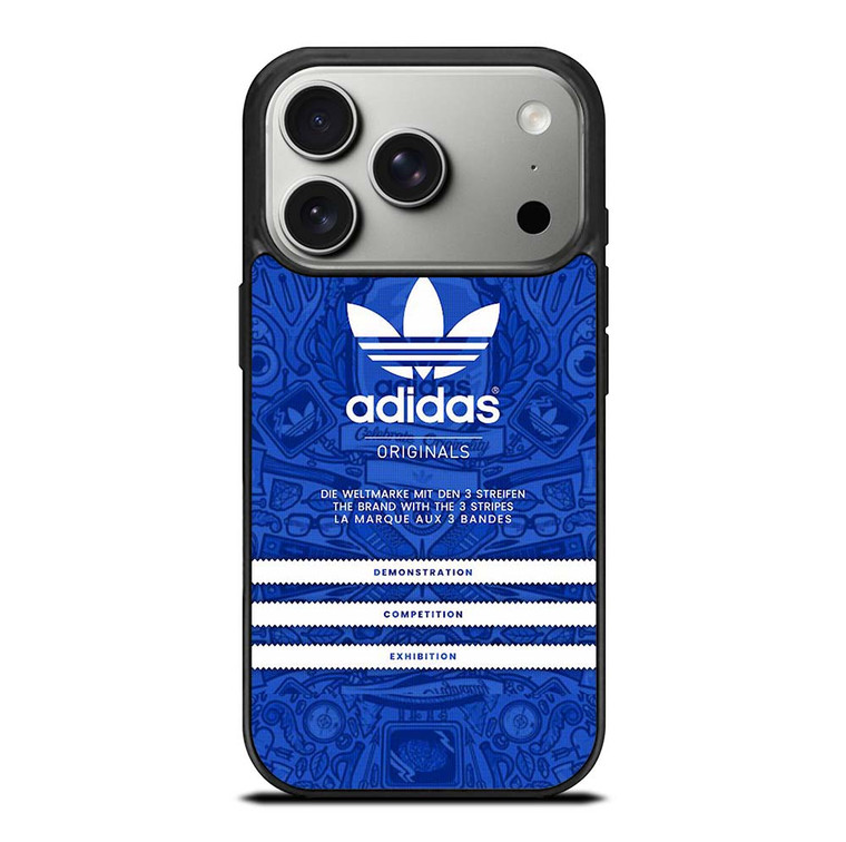 ADIDAS LOGO ORIGINALS BLUE iPhone 17 Pro Case Cover