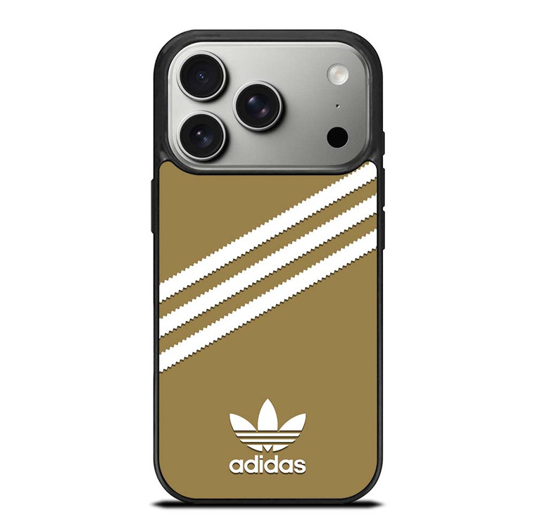 ADIDAS ORIGINALS STRIPES BEIGE iPhone 17 Pro Case Cover