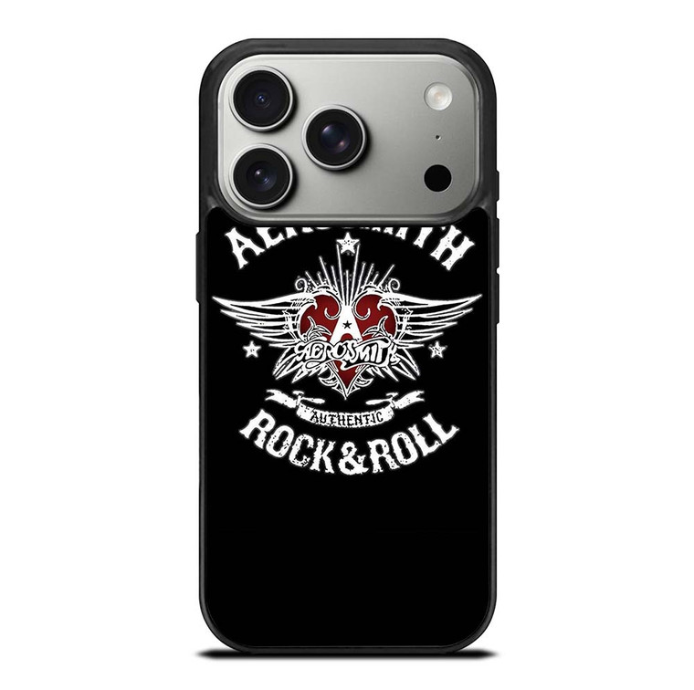 AEROSMITH ROCK AND ROLL BADGE iPhone 17 Pro Case Cover