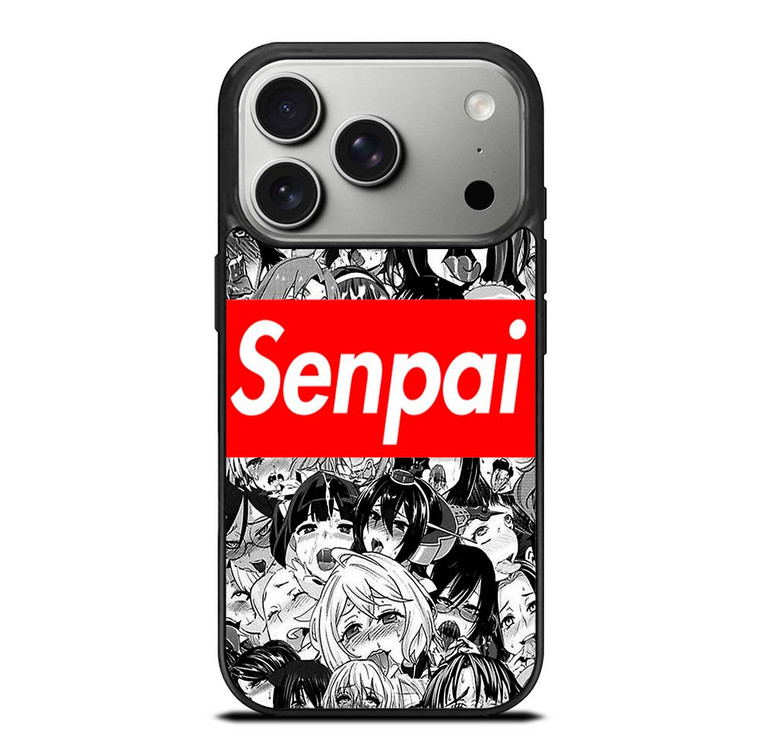 AHEGAO SENPAI iPhone 17 Pro Case Cover