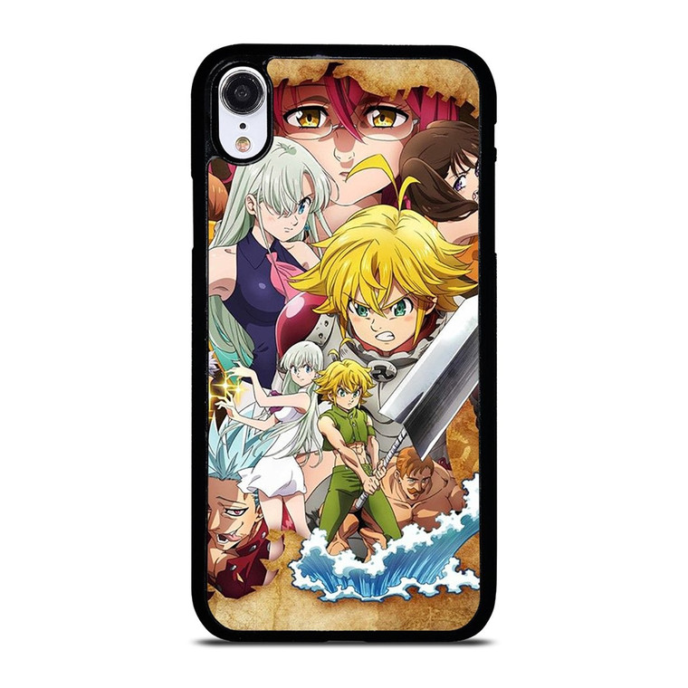 7 SEVEN DEADLY SINS ANIME CHARACTER iPhone XR Case Cover