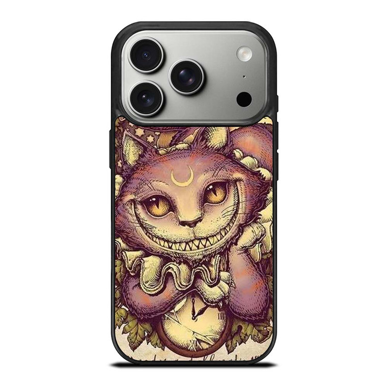 ALICE IN WONDERLAND CHESHIRE CAT ART iPhone 17 Pro Case Cover