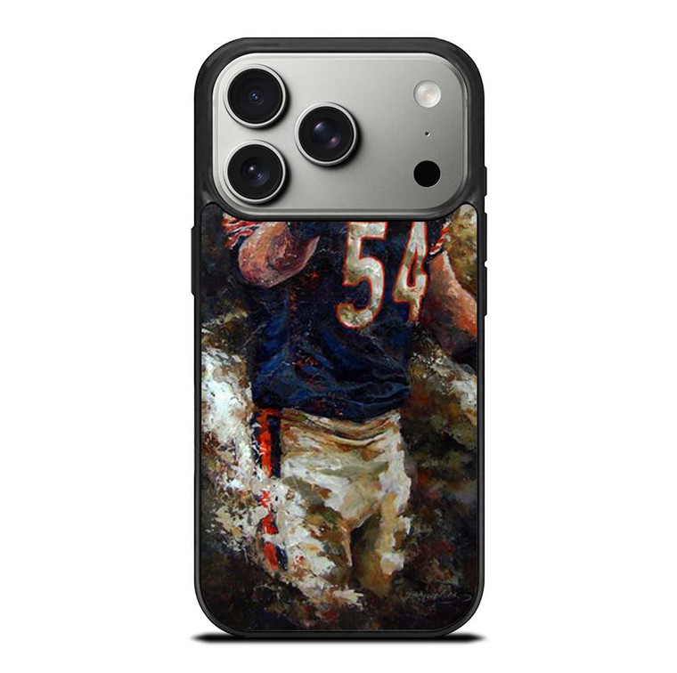 ART BRIAN URLACHER CHICAGO BEARS iPhone 17 Pro Case Cover
