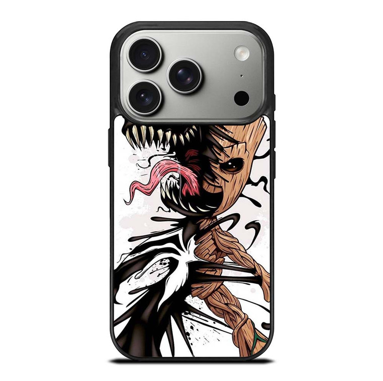 BABY GROOT AND VENOM iPhone 17 Pro Case Cover