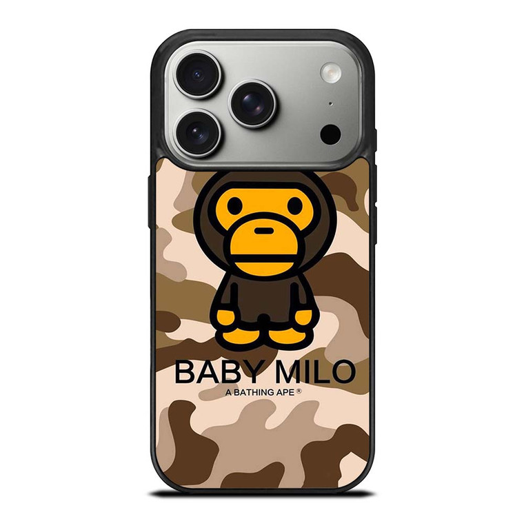 BABY MILO CAMO BAPE BATHING APE iPhone 17 Pro Case Cover