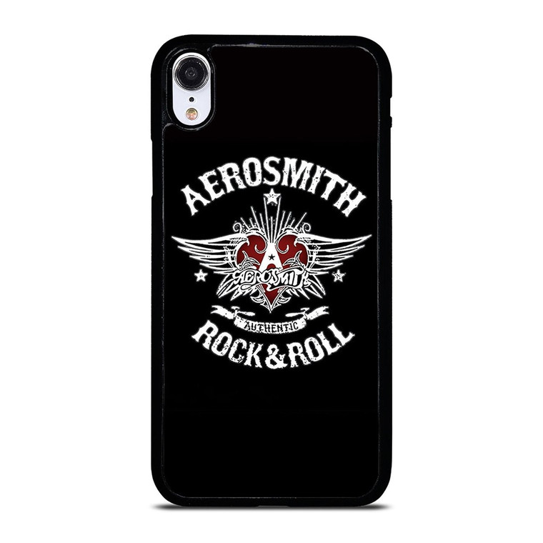 AEROSMITH ROCK AND ROLL BADGE iPhone XR Case Cover