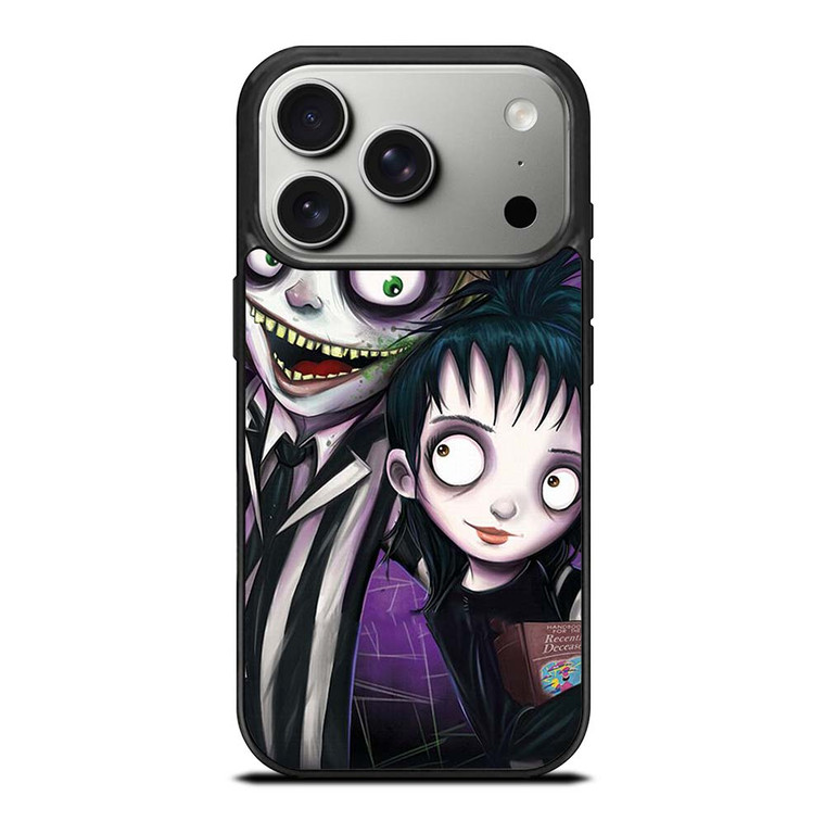 BEETLEJUICE TIM BURTON CARTOON 2 iPhone 17 Pro Case Cover