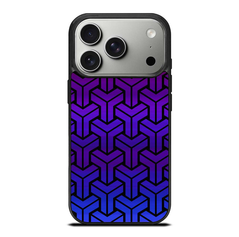 BLACK MAMBA PURPLE PATTERN iPhone 17 Pro Case Cover