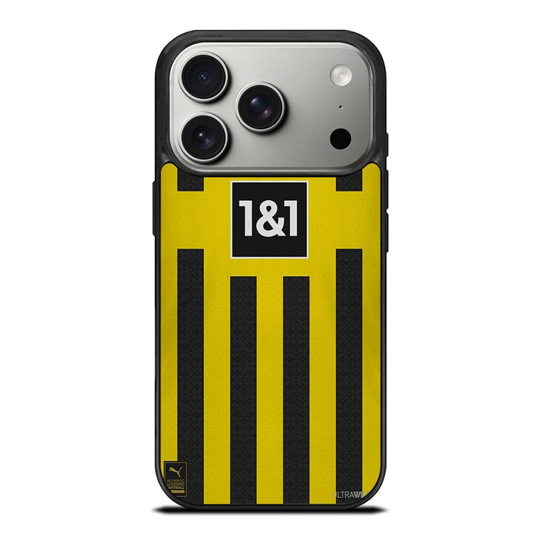 BORUSSIA DORTMUND BVB FOOTLBALL JERSEY iPhone 17 Pro Case Cover