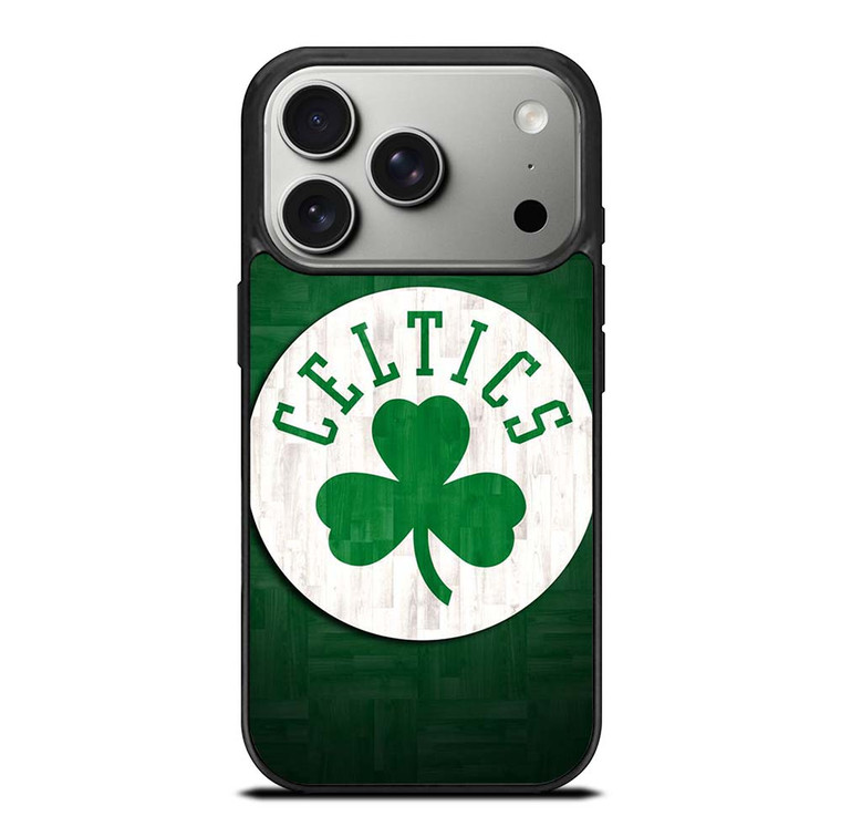 BOSTON CELTICS LEAF LOGO iPhone 17 Pro Case Cover