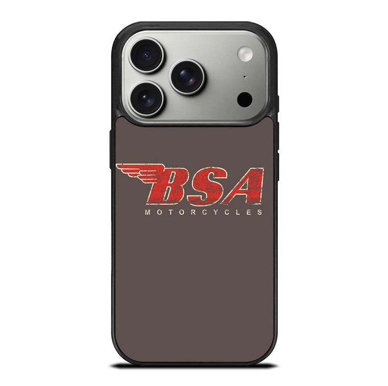 BSA MOTORCYCLE LOGO BRITISH ICON iPhone 17 Pro Case Cover