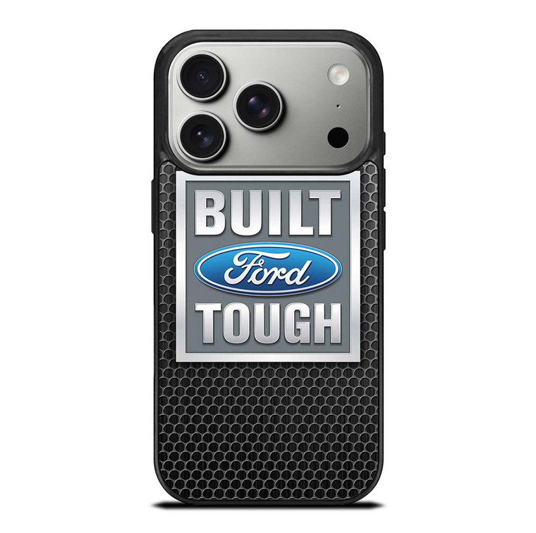 BUILT FORD TOUGH METAL CARBON iPhone 17 Pro Case Cover