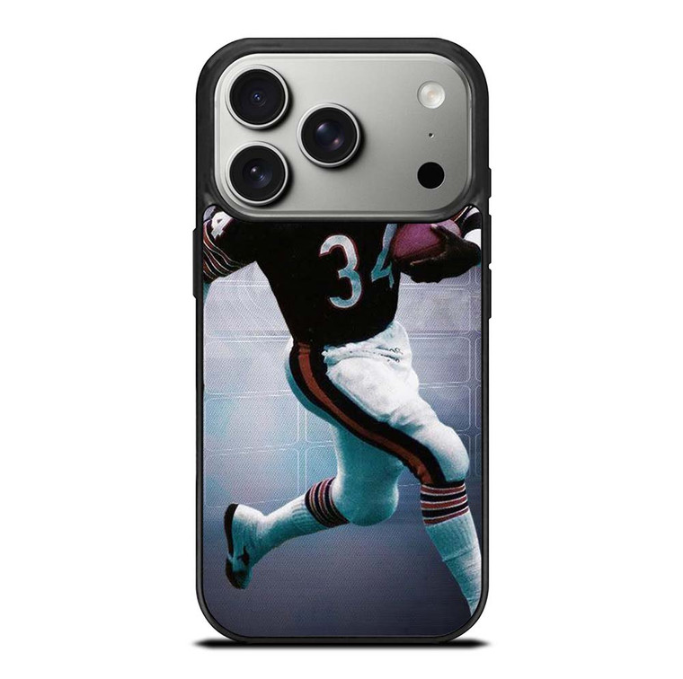 CHICAGO BEARS WALTER PAYTON NFL FOOTBALL 2 iPhone 17 Pro Case Cover