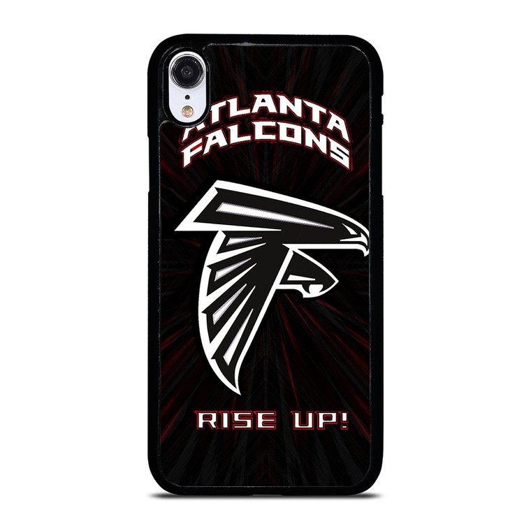 ATLANTA FALCONS RISE UP LOGO iPhone XR Case Cover
