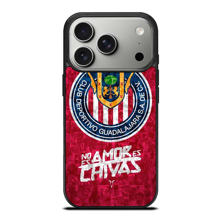 CHIVAS DE GUADALAJARA FOOTBALL CLUB LOGO iPhone 17 Pro Case Cover
