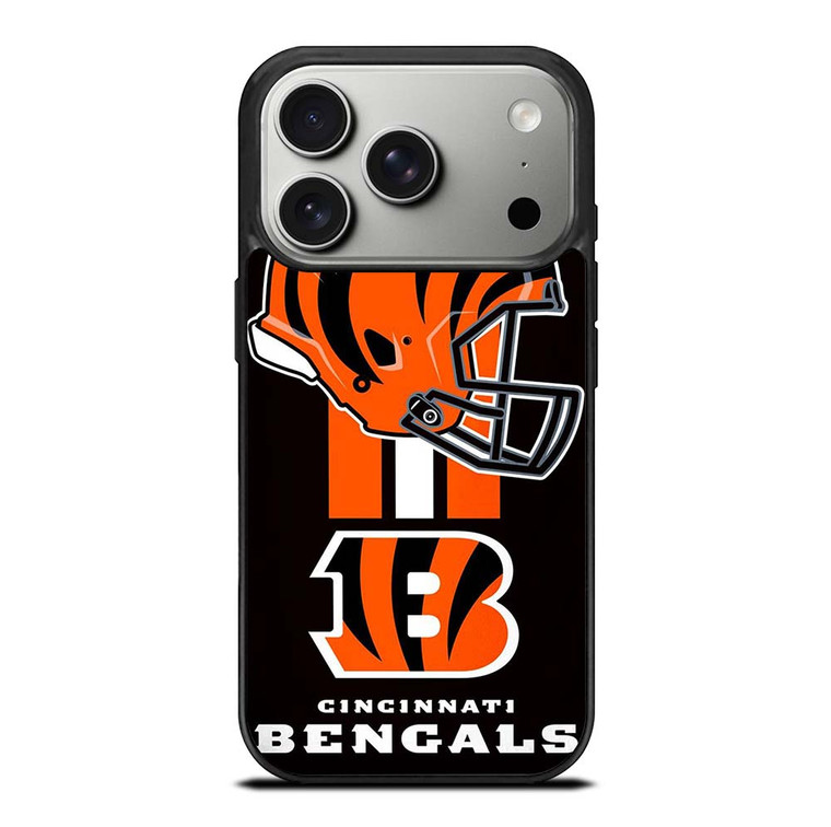 CINCINNATI BENGALS NFL FOOTBALL TEAM LOGO iPhone 17 Pro Case Cover