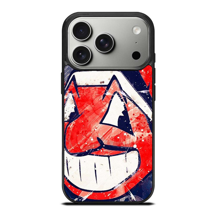 CLEVELAND INDIANS LOGO BASEBALL TEAM MLB ICON iPhone 17 Pro Case Cover