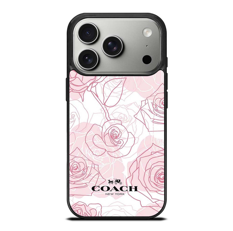 COACH ROSES iPhone 17 Pro Case Cover
