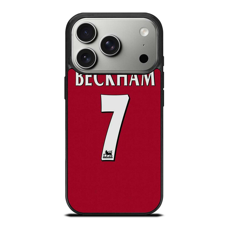 DAVID BECKHAM JERSEY MANCHESTER UNITED iPhone 17 Pro Case Cover