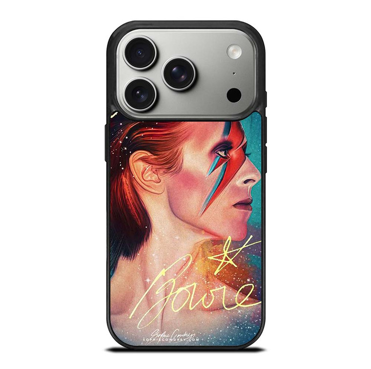 DAVID BOWIE SIGNATURE iPhone 17 Pro Case Cover