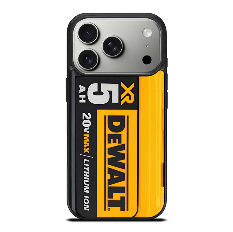 DEWALT TOOL BATTERY MAX XR 5AH iPhone 17 Pro Case Cover