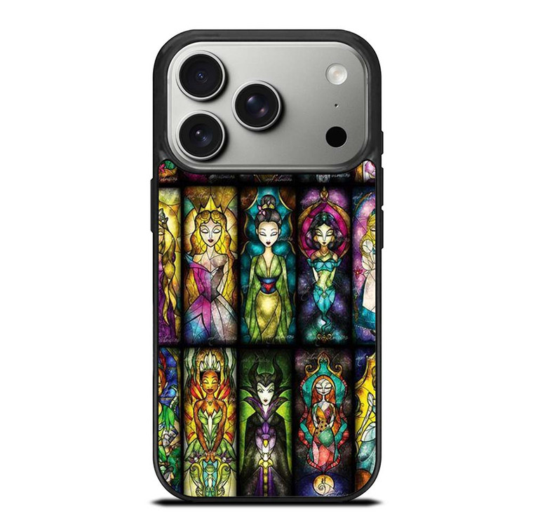 DISNEY PRINCESS STAINED GLASS iPhone 17 Pro Case Cover
