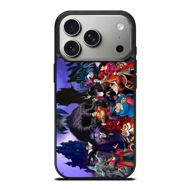 DISNEY VILLAINS iPhone 17 Pro Case Cover