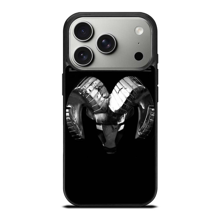 DODGE RAM BLACK LOGO iPhone 17 Pro Case Cover