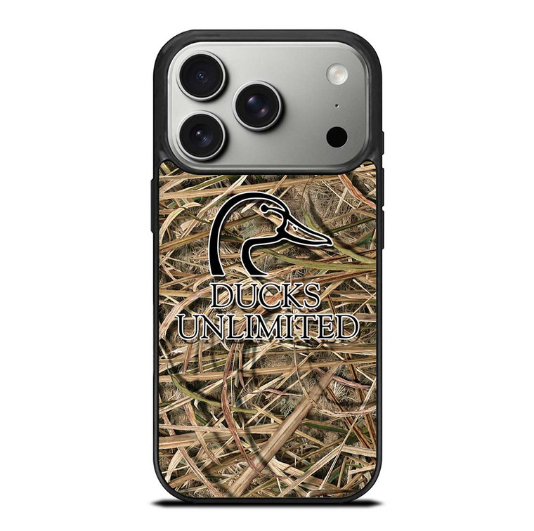 DUCKS UNLIMITED CAMO LOGO iPhone 17 Pro Case Cover