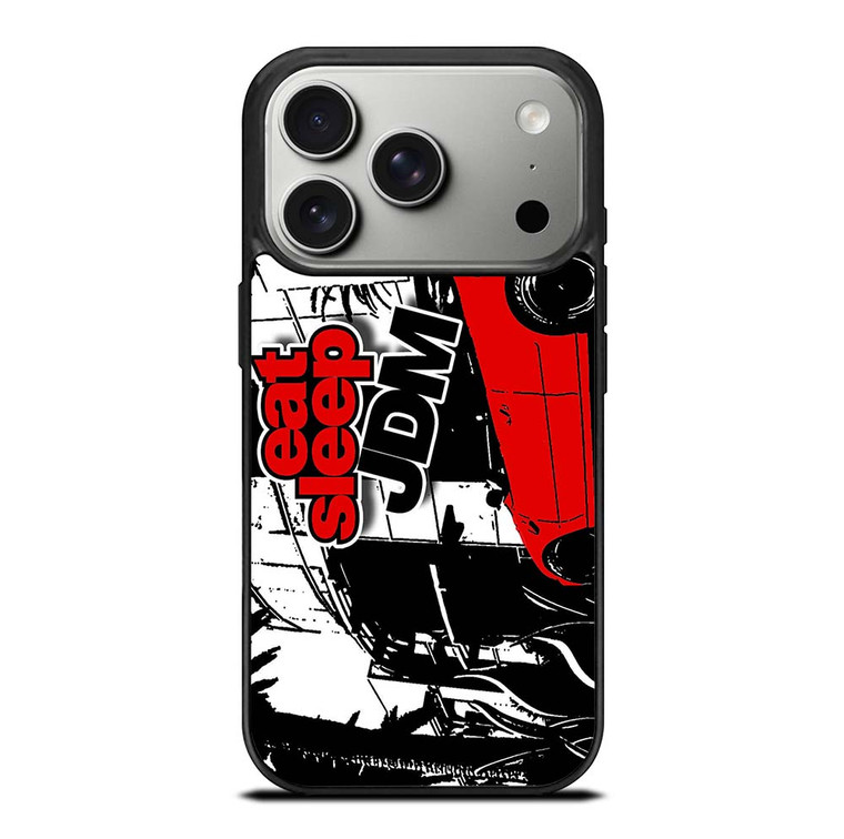 EAT SLEEP JDM ART iPhone 17 Pro Case Cover