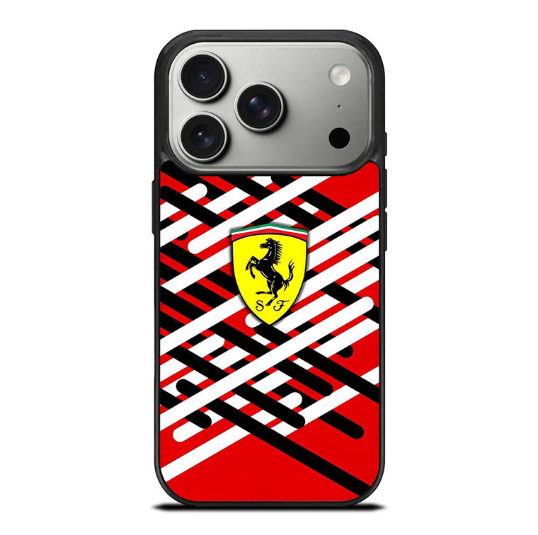 FERRARI RED LOGO NEW iPhone 17 Pro Case Cover