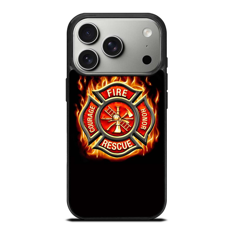 FIREFIGHTER FIREMAN LOGO iPhone 17 Pro Case Cover