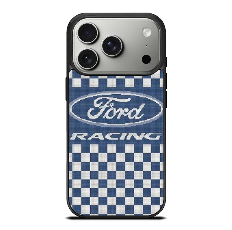 FORD RACING PATTERN iPhone 17 Pro Case Cover