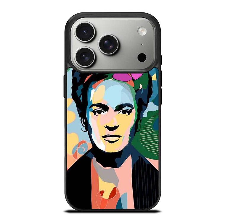FRIDA KAHLO COLORFUL ART iPhone 17 Pro Case Cover