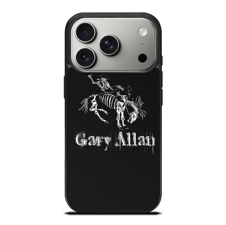 GARY ALLAN LOGO CARBON iPhone 17 Pro Case Cover