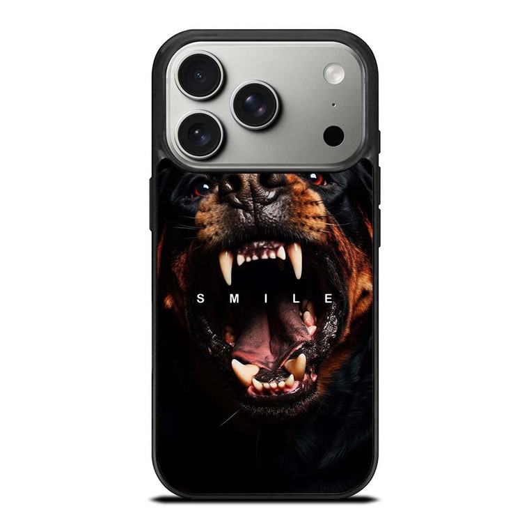 GIVENCHY ROTTWEILER DOG SMILE iPhone 17 Pro Case Cover