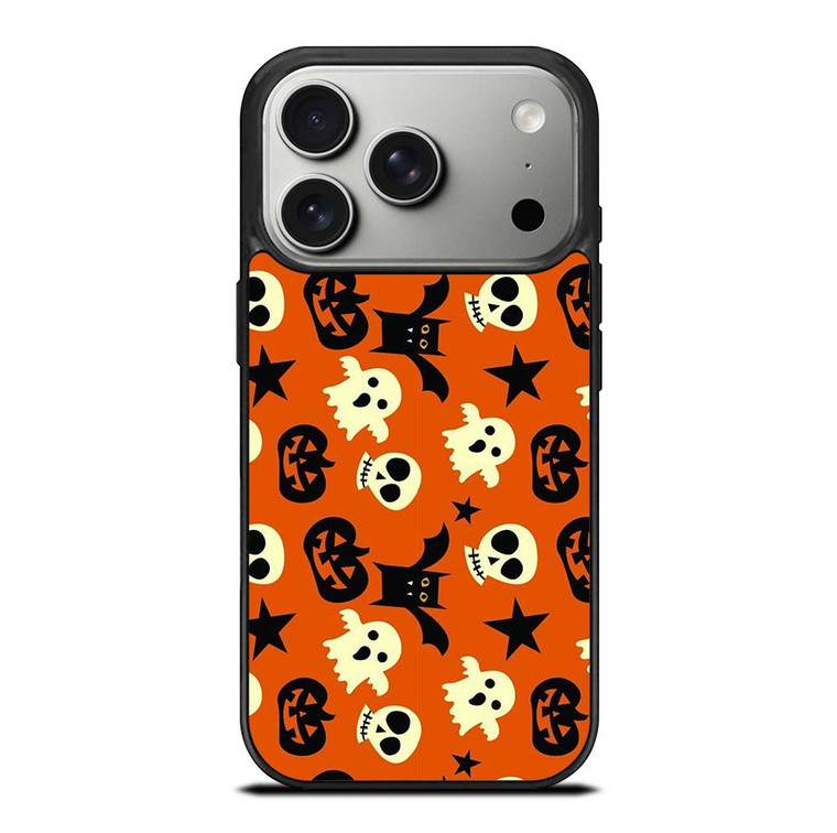 HALLOWEEN GHOST PATTERN iPhone 17 Pro Case Cover