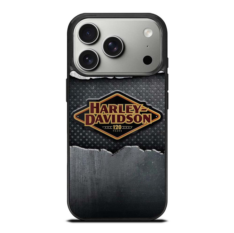 HARLEY DAVIDSON LOGO 120 YEARS iPhone 17 Pro Case Cover