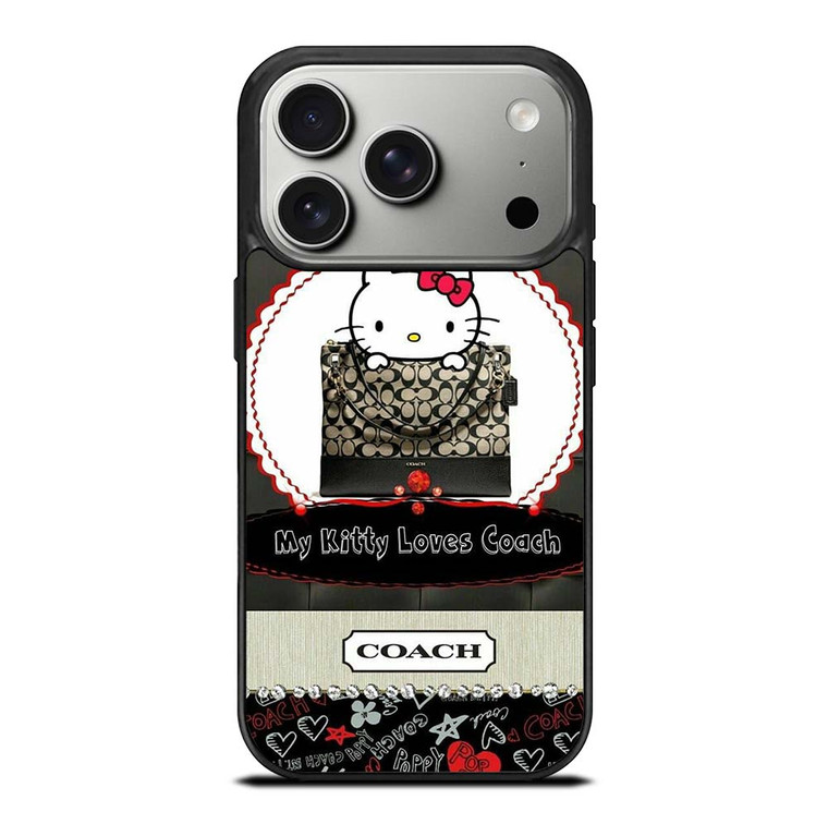 HELLO KITTY LOVES COACH iPhone 17 Pro Case Cover