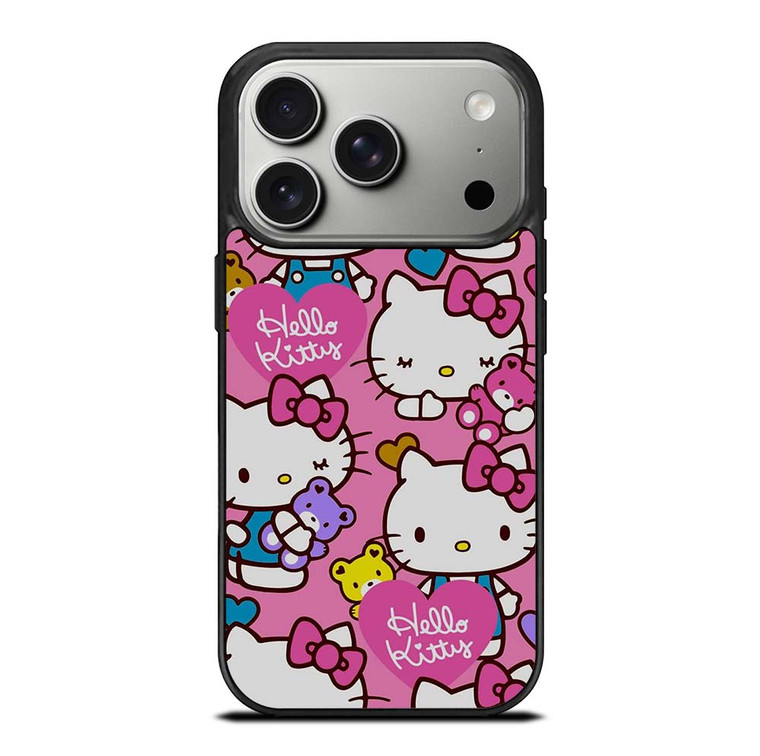 HELLO KITTY PINK iPhone 17 Pro Case Cover